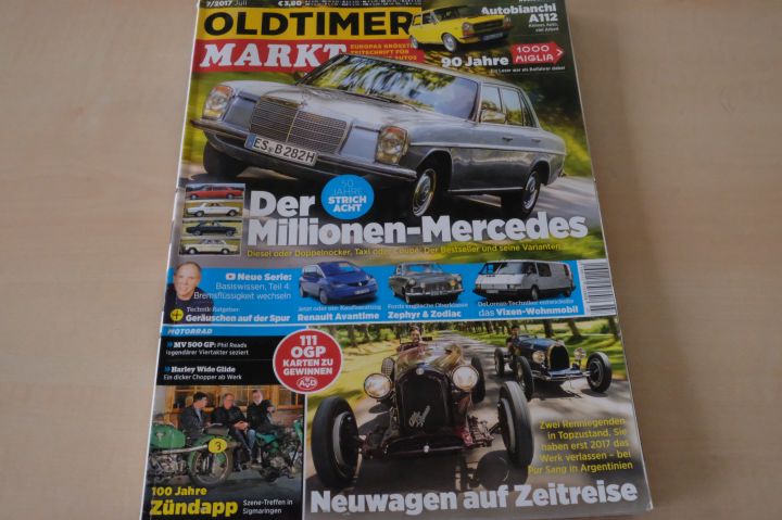 Deckblatt Oldtimer Markt (07/2017)
